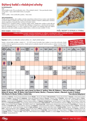 akční leták CBA 4.1.2017-10.1.2017