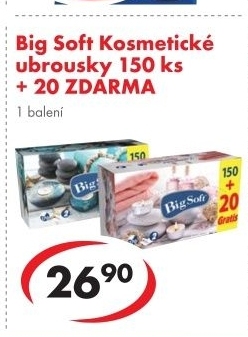 Papírové kapesníčky Big Soft - box