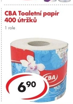 Toaletní papír CBA