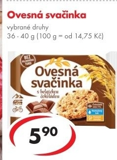Sušenky Ovesná svačinka