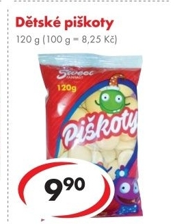 Piškoty dětské CBA