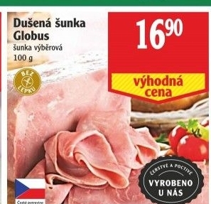 Šunka dušená Globus