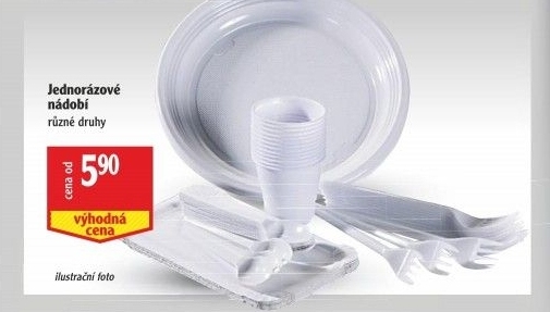 Jednorázové nádobí