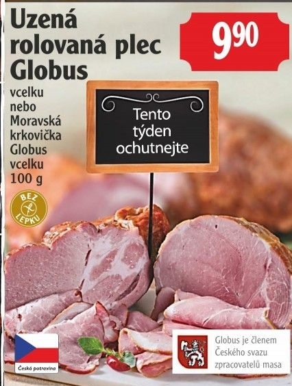 Uzená rolovaná plec Globus
