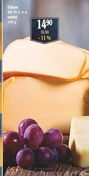 Sýr Eidam uzený 45%