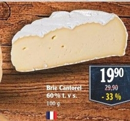 Sýr Brie Cantorel