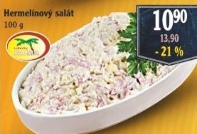 Hermelínový salát Lahůdky Palma
