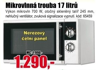 Mikrovlnná trouba Professor MT1701X