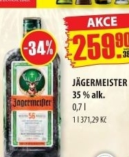 Bylinný likér Jägermeister