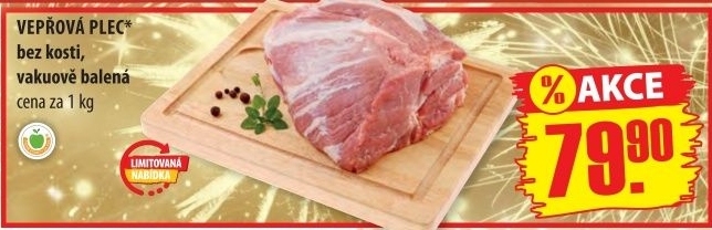 Vepřová plec bez kosti