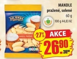 Pražené mandle Dr. Ensa