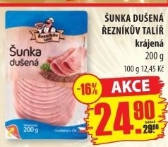 Šunka dušená Řezníkův talíř