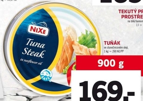 Tuňák kousky v oleji Nixe