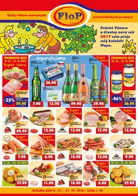 akční leták FLOP 5.12.2016-31.12.2016