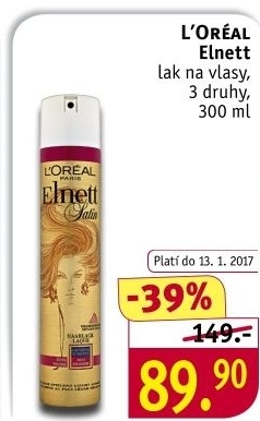 Lak na vlasy Elnett L'Oréal