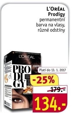 Barva na vlasy olejová Prodigy 5 L'Oréal