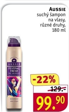 Šampon suchý Aussie