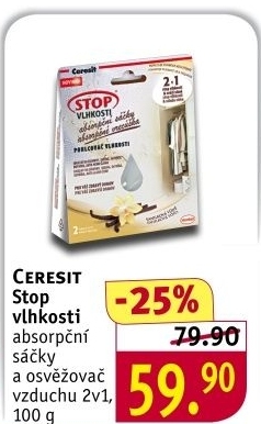 Přípravek Stop vlhkosti Ceresit