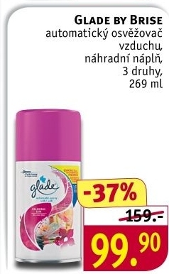 Osvěžovače vzduchu Glade by Brise Automatic spray - náplň