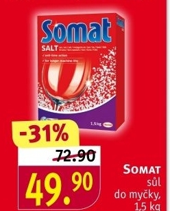 Sůl do myčky Somat