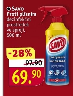 Čistič proti plísním Savo
