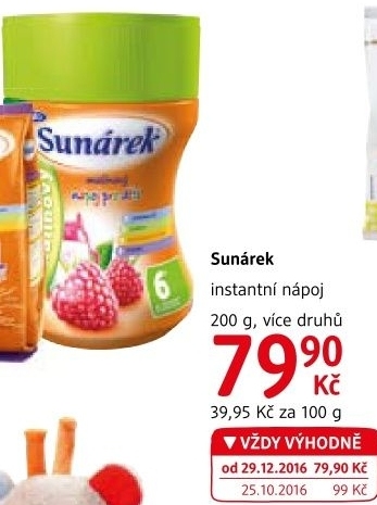 Instantní nápoj Sunárek