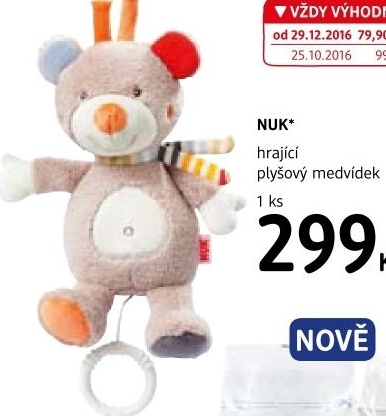 Plyšové hračky NUK