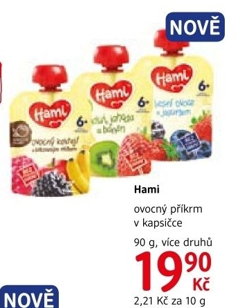 Ovocná kapsička Hami