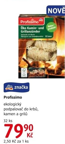 Podpalovač ekologický svitky Profissimo