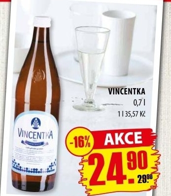 Minerální voda Vincentka