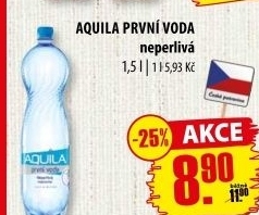 Přírodní voda Aquila