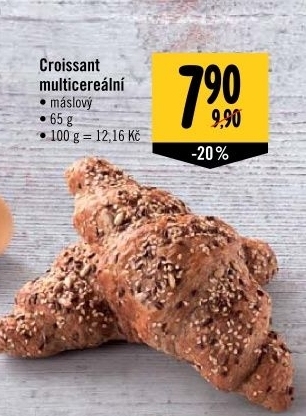 Croissant multicereální
