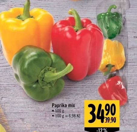 Paprika tricolora