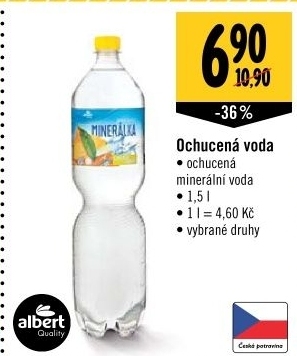 Ochucená voda Albert Quality