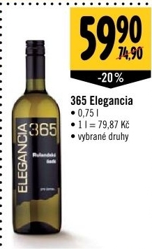 Víno Elegancia 365 Wajda