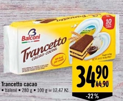Dezert Trancetto Balconi