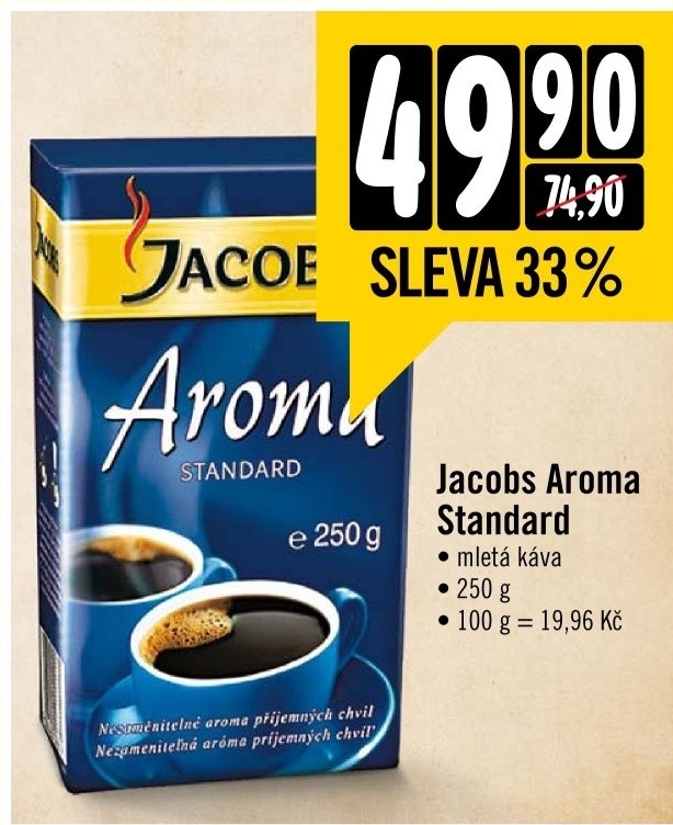 Mletá káva Jacobs Aroma Standard