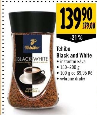 Instantní káva Tchibo Black'n White