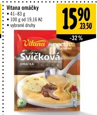 Omáčky instantní Vitana