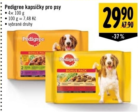 Kapsičky pro psy Pedigree