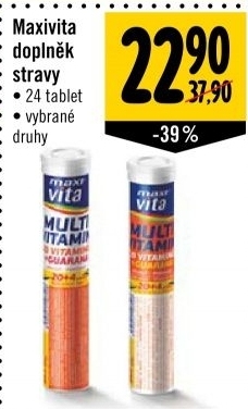 Šumivé tablety MaxiVita