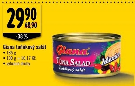 Salát s tuňákem Giana
