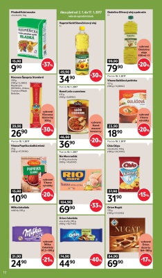 akční leták Tesco 2.1.2017-10.1.2017