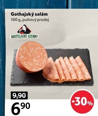 Salám Gothaj Kostelecké uzeniny