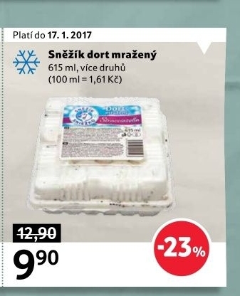 Polárkový dort Sněžík