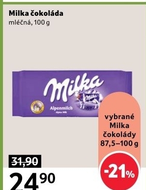 Čokoláda Milka