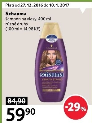 Šampon Schauma Schwarzkopf