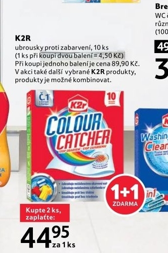 Ubrousky na praní K2r