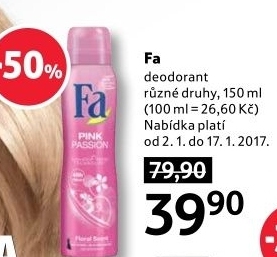 Deodorant sprej Fa