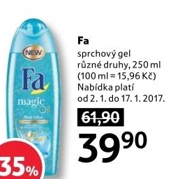 Sprchový gel Fa